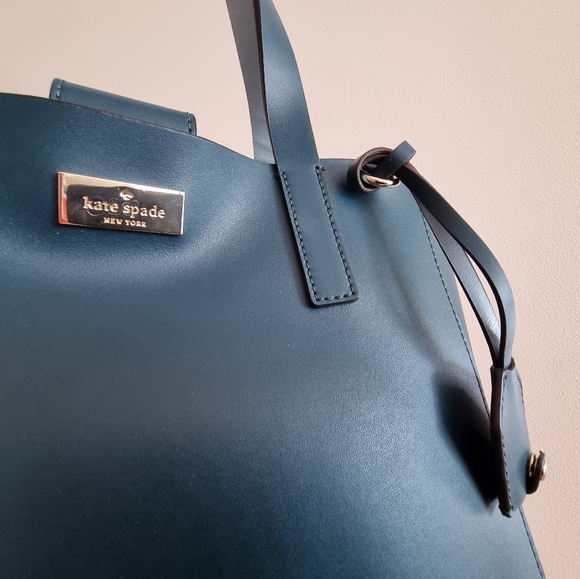 kate spade small nelle emerald bag - Picture 10 of 13